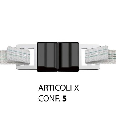 CONNETTORE PER NASTRO FINO A 12,5 MM